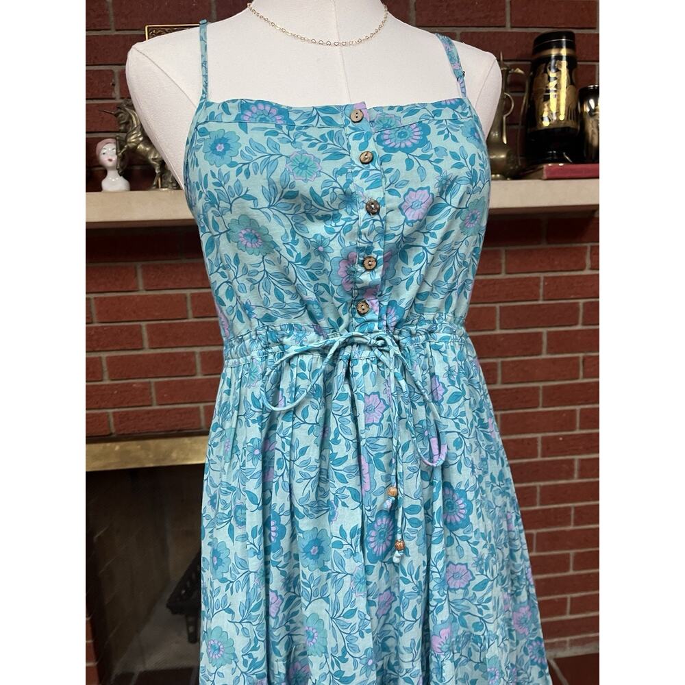 Spell Buttercup Coachella Fairycore Whimsical Boho Dress Mermaid Siren - Picture 2 of 6